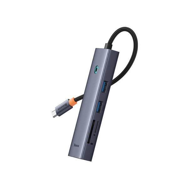 Док-станция Baseus UltraJoy Series 7-Port HUB Docking Station Space Grey