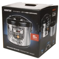 Мультиварка CENTEK CT-1498 Silver-Black