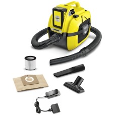 Пылесос Karcher WD 1 Compact Battery Set желтый