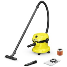 Пылесос Karcher WD 2 PLUS V-12/4/18/C желтый