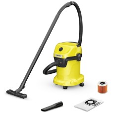 Пылесос Karcher WD 3 V-17/4/20 1.628-127.0 желтый