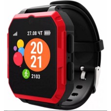 Смарт-часы GEOZON G-Kids 4G Ultra красно-черный-черный